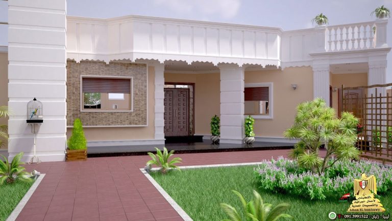 تصميم حدائق فلل صغيرة