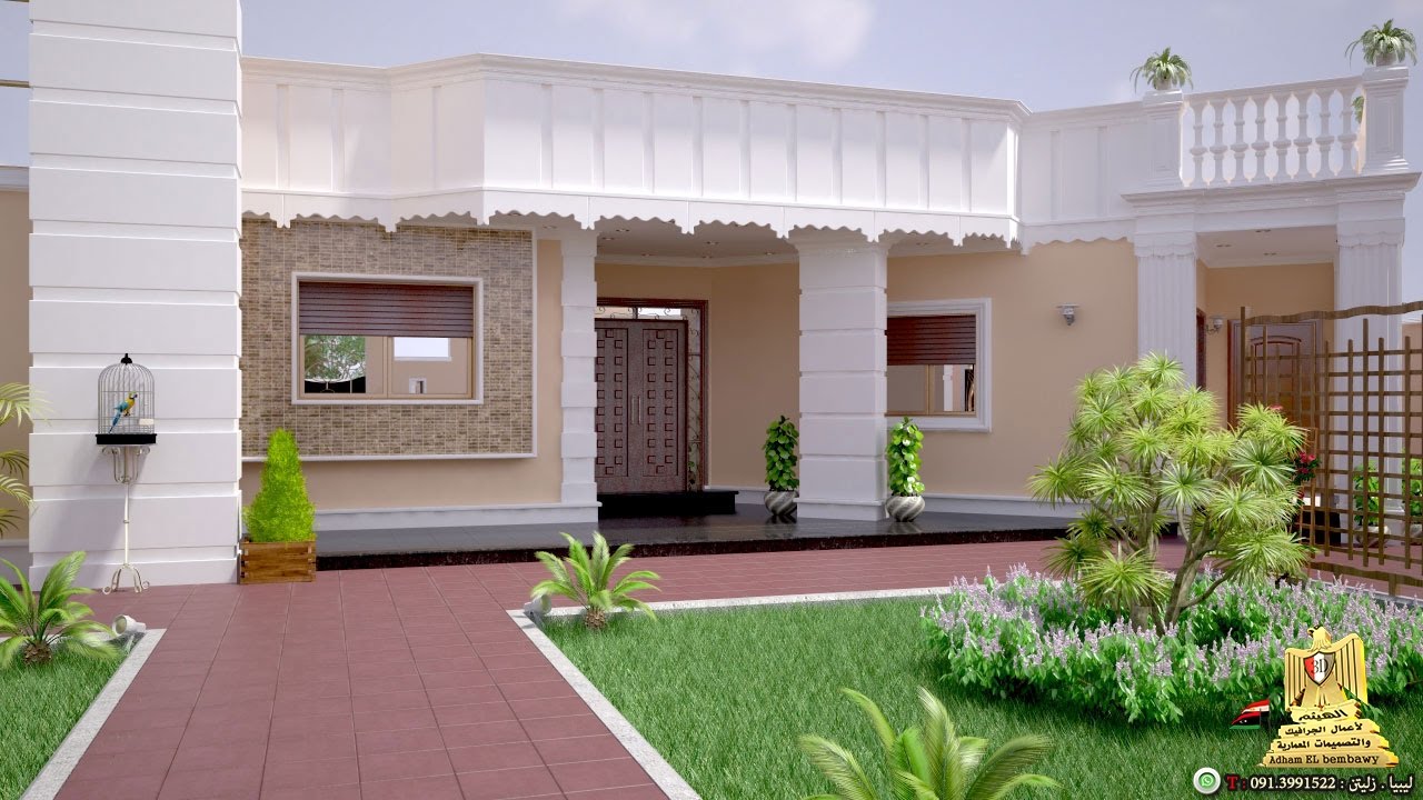 تصميم حدائق فلل صغيرة