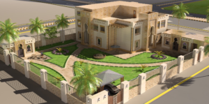 مداخل حدائق فلل