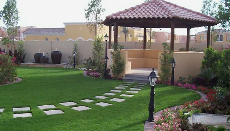 تصاميم الحدائق بالكويت