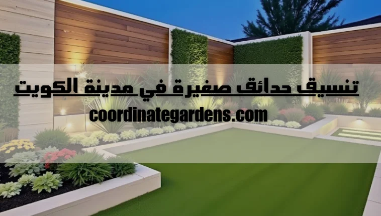 تنسيق حدائق صغيرة في مدينة الكويت